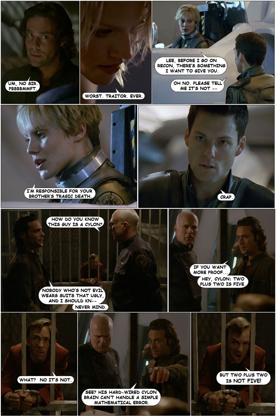 Five-Minute Battlestar Galactica: The Miniseries Comic