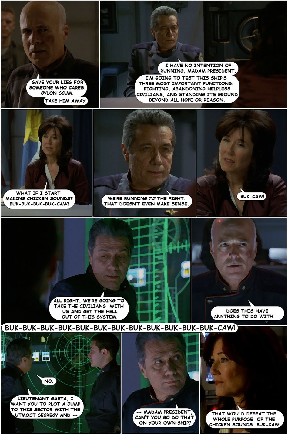 Five-Minute Battlestar Galactica: The Miniseries Comic