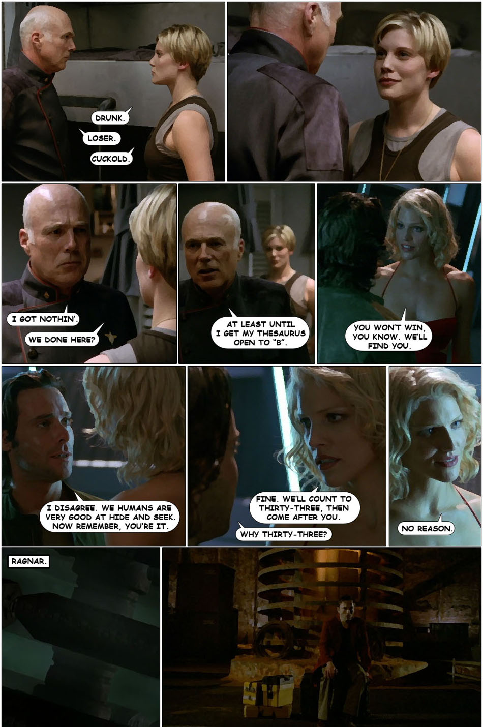 Five-Minute Battlestar Galactica: The Miniseries Comic