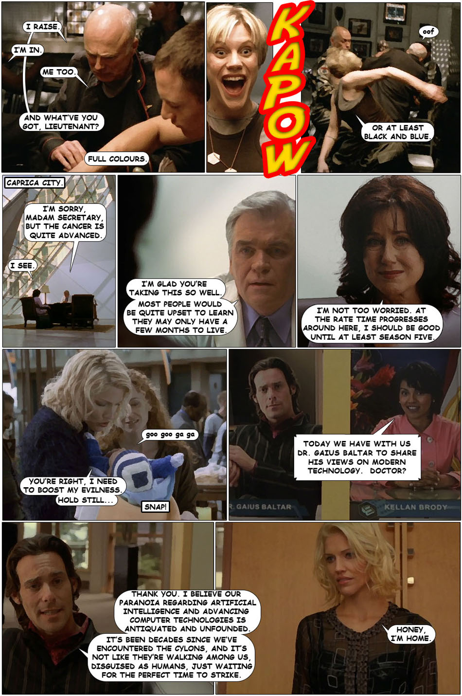 Five-Minute Battlestar Galactica: The Miniseries Comic