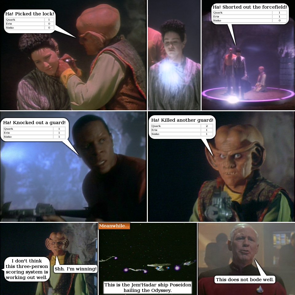 Five-Minute The Jem'Hadar Comic